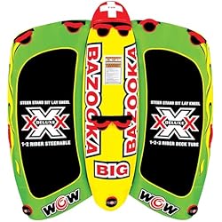 Amazon.com : Wow Sports Big Bazooka Towable DeckTube for Boating 1